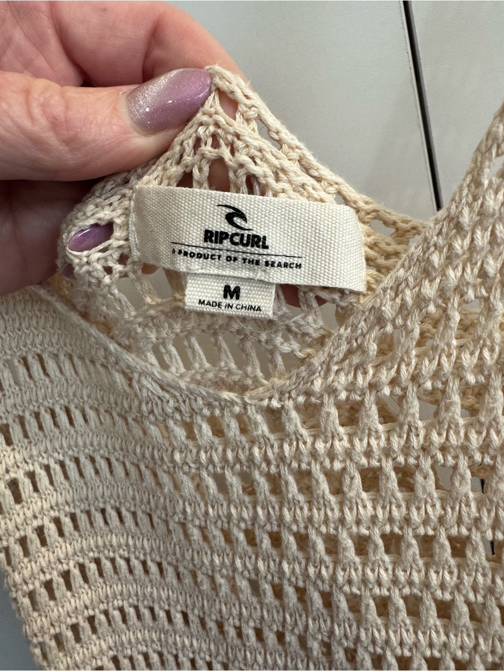 Rip Curl Crochet Coverup - Picture 4 of 7